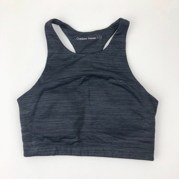 OUTDOOR VOICES black move free crop top - Picture 3 of 6